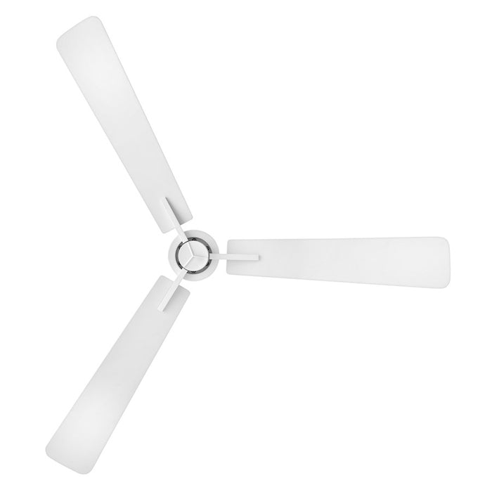 Hinkley Fan Atticus 56" LED Smart Fan, Matte White/White