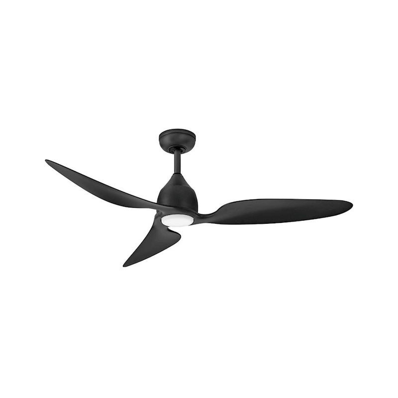 Hinkley Fan Azura 52" LED Smart Fan, Matte Black/Black