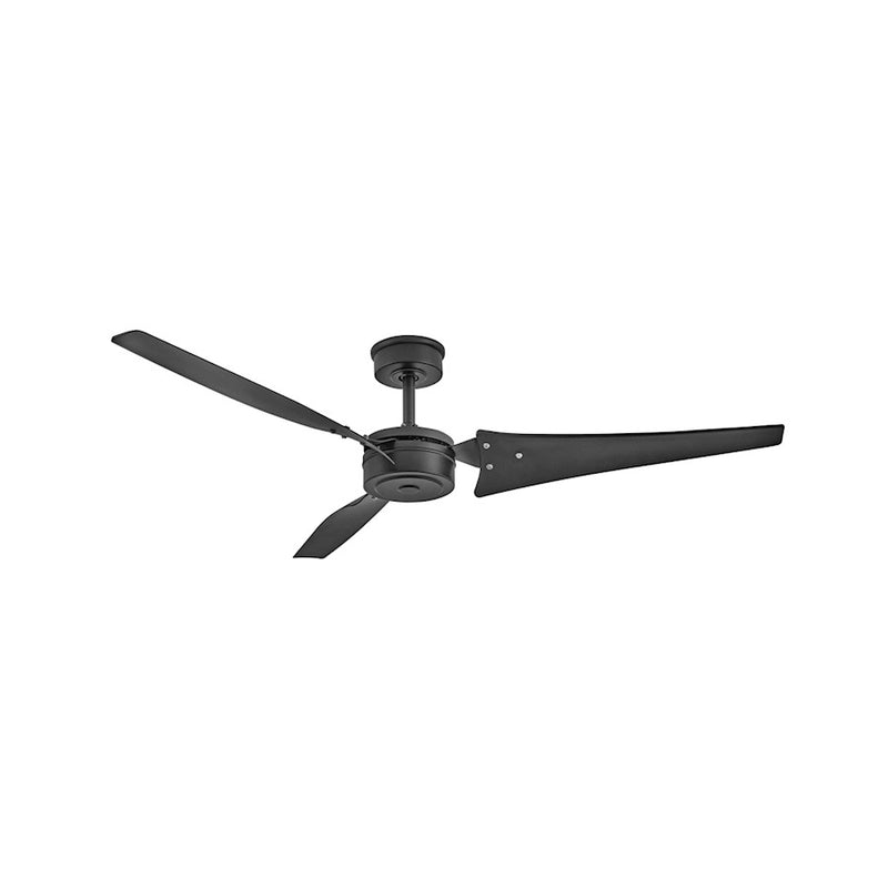 Hinkley Fan Mistral 60" Smart Fan, Matte Black/Black