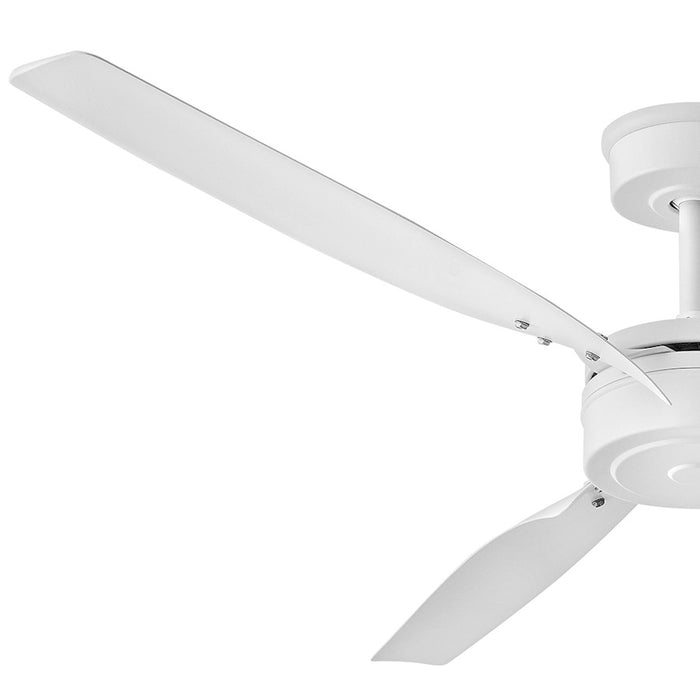 Hinkley Fan Mistral 60" Smart Fan, Matte White/White