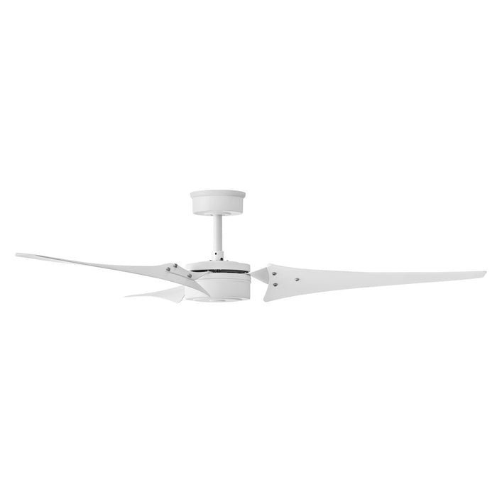 Hinkley Fan Mistral 60" Smart Fan, Matte White/White