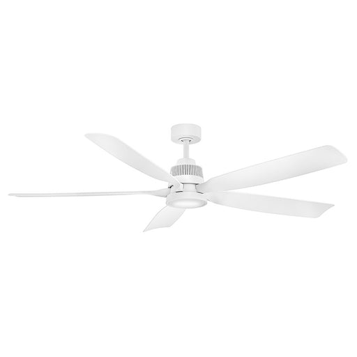 Hinkley Fan Bodin 64" LED Smart Fan, Matte White/Matte White