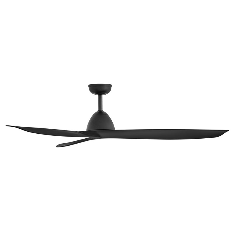 Hinkley Fan Liv 60" Smart Fan, Matte Black/Matte Black