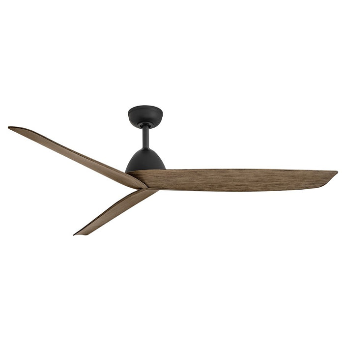 Hinkley Fan Liv 60" Smart Fan, Matte Black/Driftwood