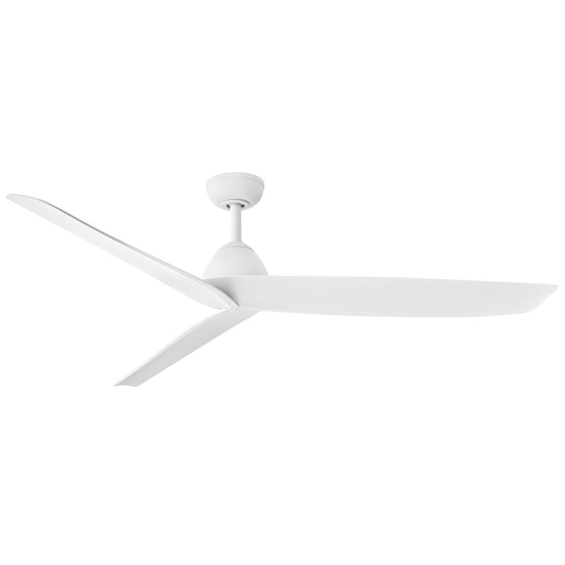 Hinkley Fan Liv 60" Smart Fan, Matte White/Matte White