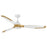 Hinkley Fan Aileron 60" LED Smart Fan, Matte White/Matte White