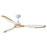 Hinkley Fan Aileron 60" LED Smart Fan, Matte White/Matte White