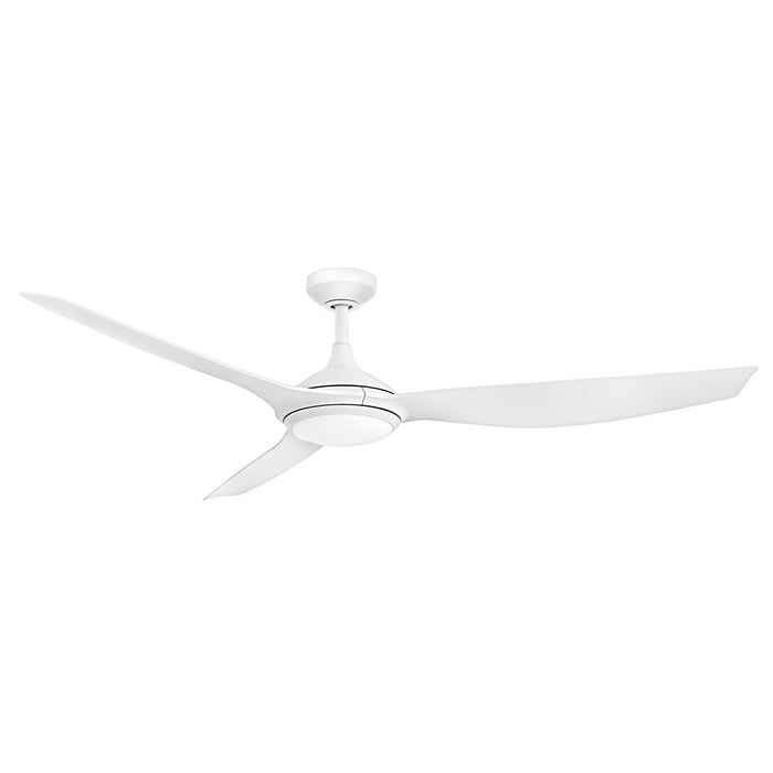 Hinkley Fan Talan 64" LED Smart Fan, Matte White/Matte White - 906864FMW-LDD