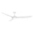 Hinkley Fan Talan 64" LED Smart Fan, Matte White/Matte White