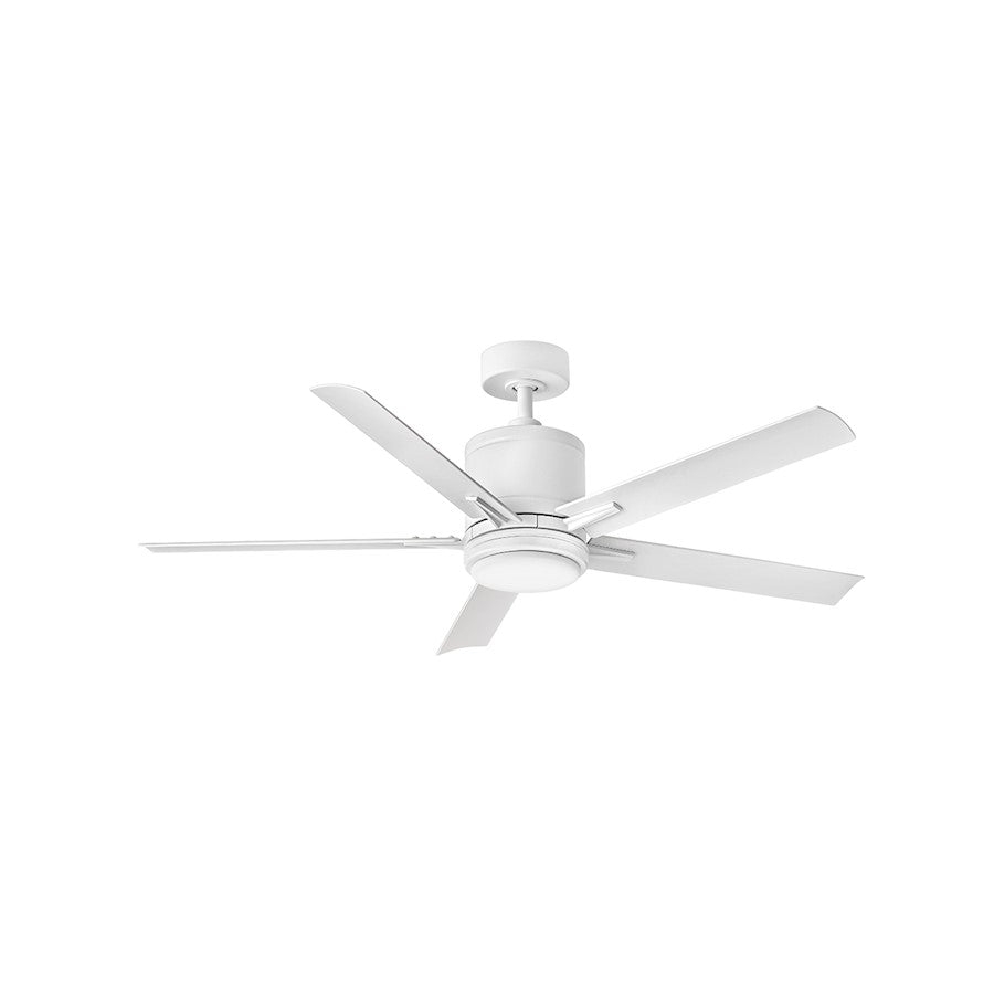 Hinkley Fan Vail 52" 1 Light LED Smart Fan, White/White - 907052FMW-LWD