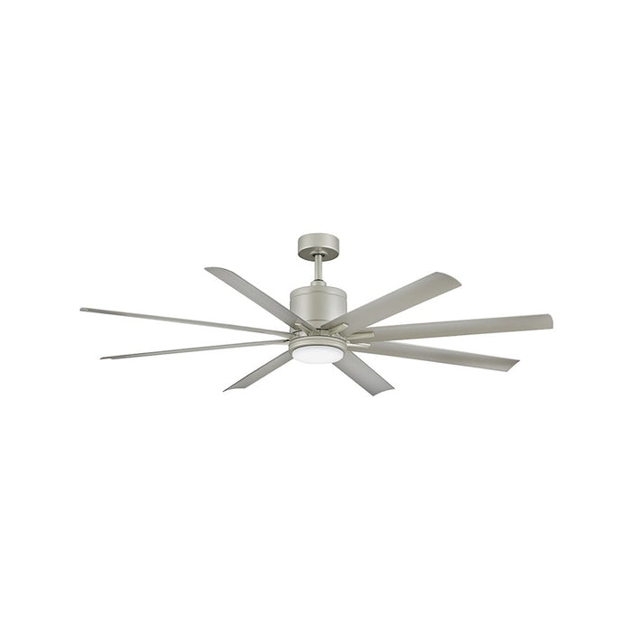 Hinkley Fan Vantage 66" 1 Light LED Smart Fan, Nickel/Silver - 907166FBN-LWD