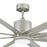Hinkley Fan Vantage 66" 1 Light LED Smart Fan, Nickel/Silver