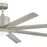 Hinkley Fan Vantage 66" 1 Light LED Smart Fan, Nickel/Silver