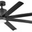 Hinkley Fan Vantage 66" 1 Light LED Smart Fan, Black/Black