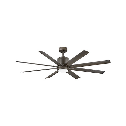 Hinkley Fan Vantage 66" 1 Light LED Smart Fan, Bronze/Bronze - 907166FMM-LWD