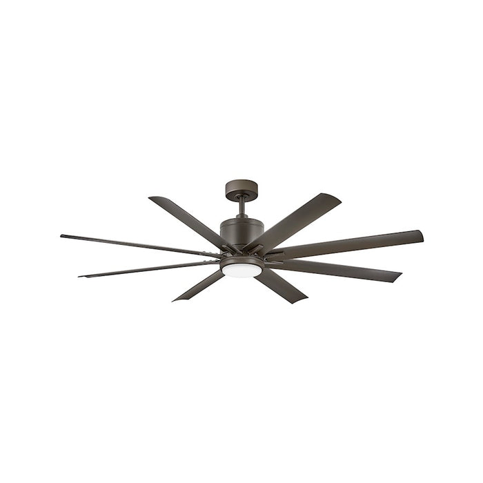 Hinkley Fan Vantage 66" 1 Light LED Smart Fan, Bronze/Bronze - 907166FMM-LWD