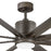 Hinkley Fan Vantage 66" 1 Light LED Smart Fan, Bronze/Bronze