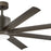 Hinkley Fan Vantage 66" 1 Light LED Smart Fan, Bronze/Bronze