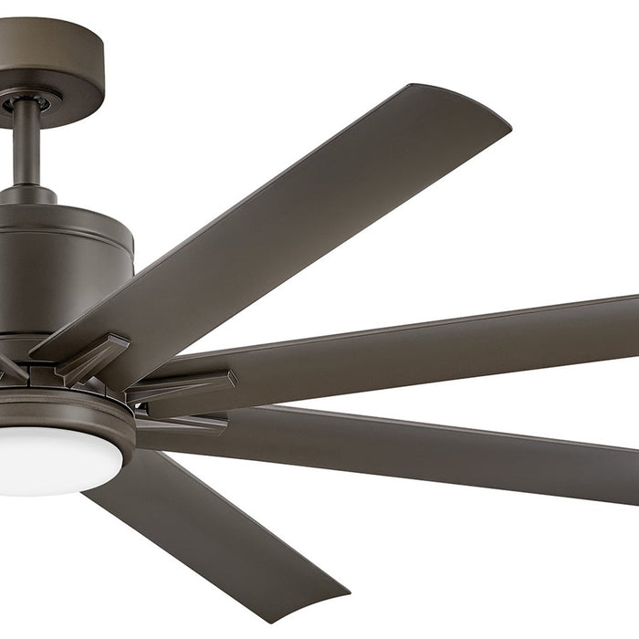 Hinkley Fan Vantage 66" 1 Light LED Smart Fan, Bronze/Bronze