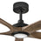 Hinkley Fan Layton 58" 1 Light LED Smart Fan, Black/Driftwood