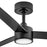 Hinkley Fan Speck 52" 1 Light LED Smart Fan, Black/Black