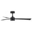 Hinkley Fan Speck 52" 1 Light LED Smart Fan, Black/Black