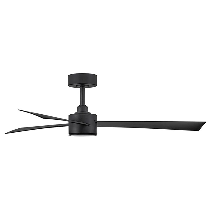 Hinkley Fan Speck 52" 1 Light LED Smart Fan, Black/Black