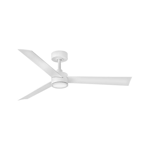 Hinkley Fan Speck 52" 1 Light LED Smart Fan, White/White - 907452FMW-LDD