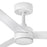 Hinkley Fan Speck 52" 1 Light LED Smart Fan, White/White