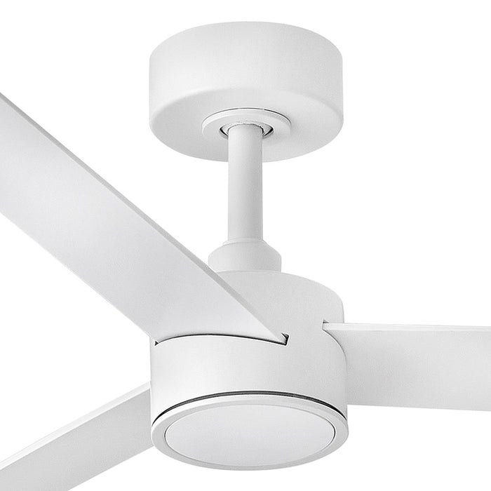 Hinkley Fan Speck 52" 1 Light LED Smart Fan, White/White