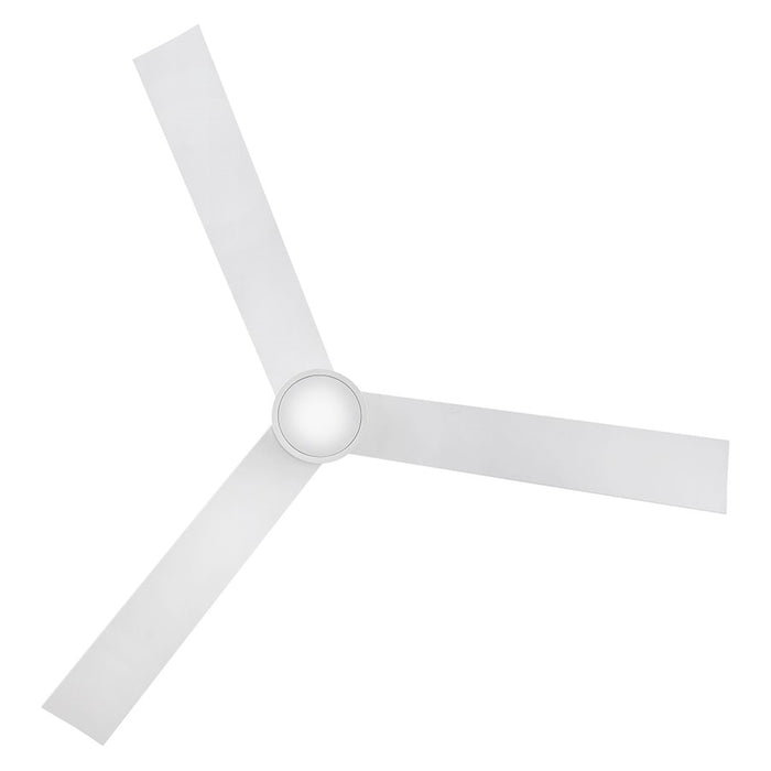 Hinkley Fan Speck 52" 1 Light LED Smart Fan, White/White