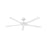 Hinkley Fan Vento 60" Smart Fan Only, Matte White/Matte White - 907660FMW-NWD