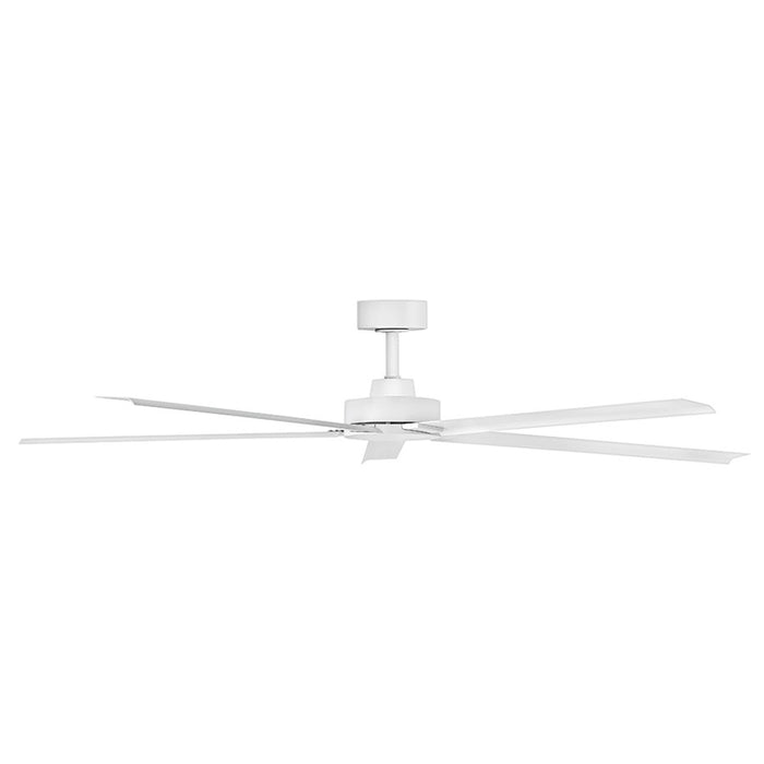 Hinkley Fan Vento 60" Smart Fan Only, Matte White/Matte White