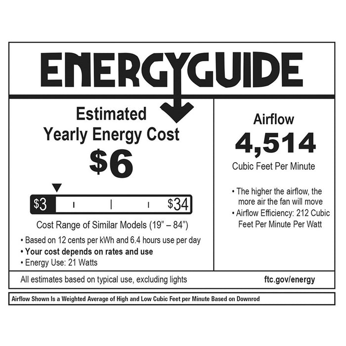 Hinkley Fan Vento 60" Smart Fan Only, Matte White/Matte White