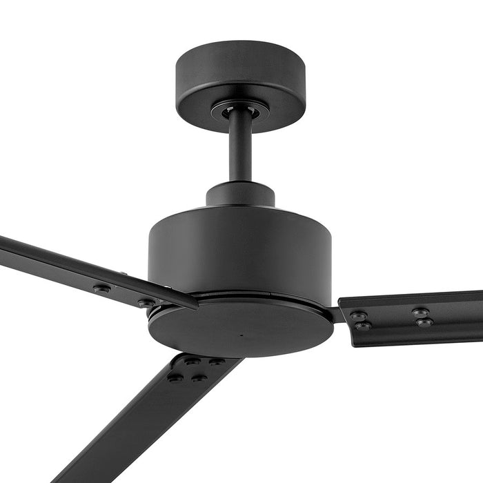 Hinkley Fan Indy 72" Smart Fan, Matte Black/Matte Black