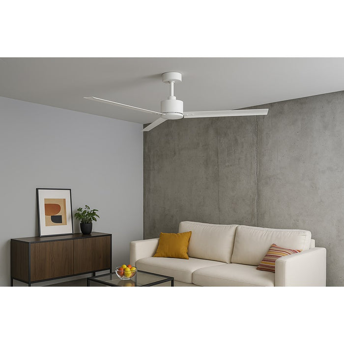 Hinkley Fan Indy 72" Smart Fan, Matte White/Matte White
