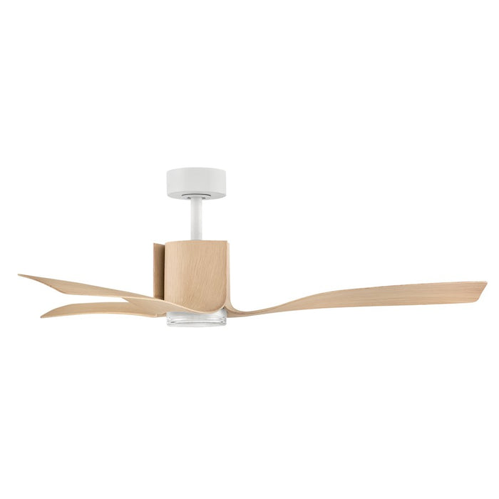 Hinkley Fan Levy 54" LED Smart Fan/Uplight, Matte White/Natural