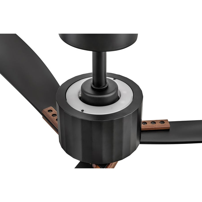 Hinkley Fan Rafter 60" LED Smart Fan/Uplight, Black/Black