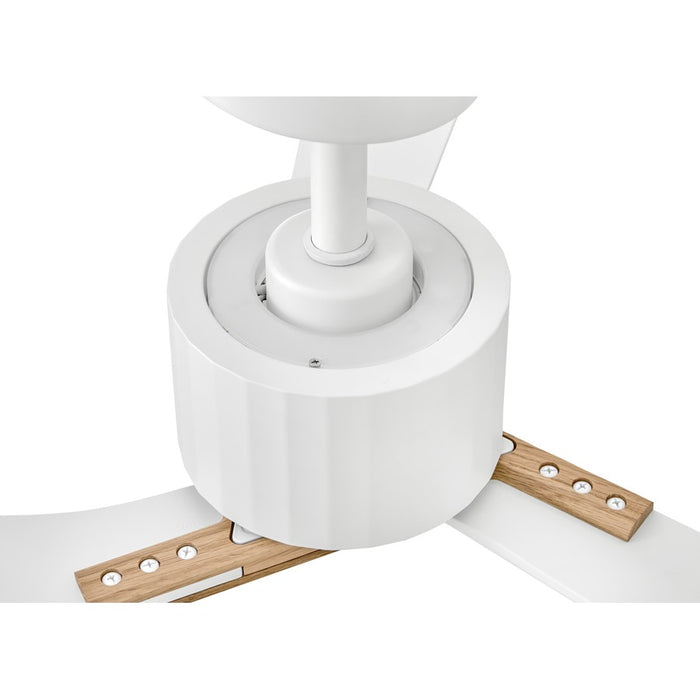 Hinkley Fan Rafter 60" LED Smart Fan/Uplight, White/White