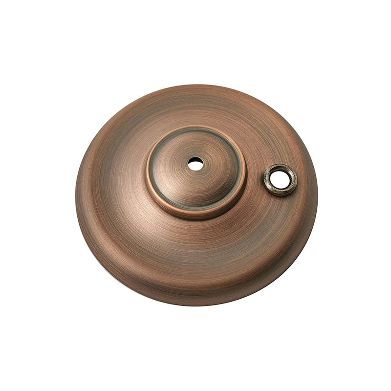Hinkley Caps Kit Antique Copper Steel Ceiling Fan Light Cap Kit | Industrial Steel Antique Copper | Ceiling Fan Accessory | 1 x 1 x 2 in | Model 931001FAC