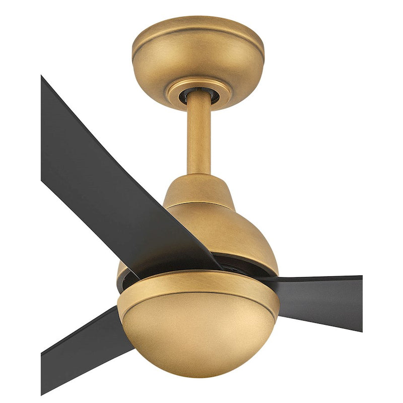 Hinkley Fan Una Light Kit Cover, Heritage Brass