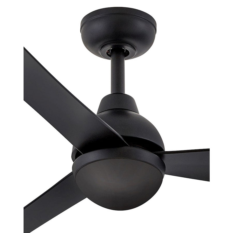 Hinkley Fan Una Light Kit Cover, Matte Black