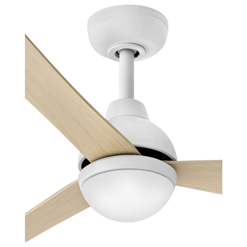 Hinkley Fan Una Light Kit Cover, Matte White