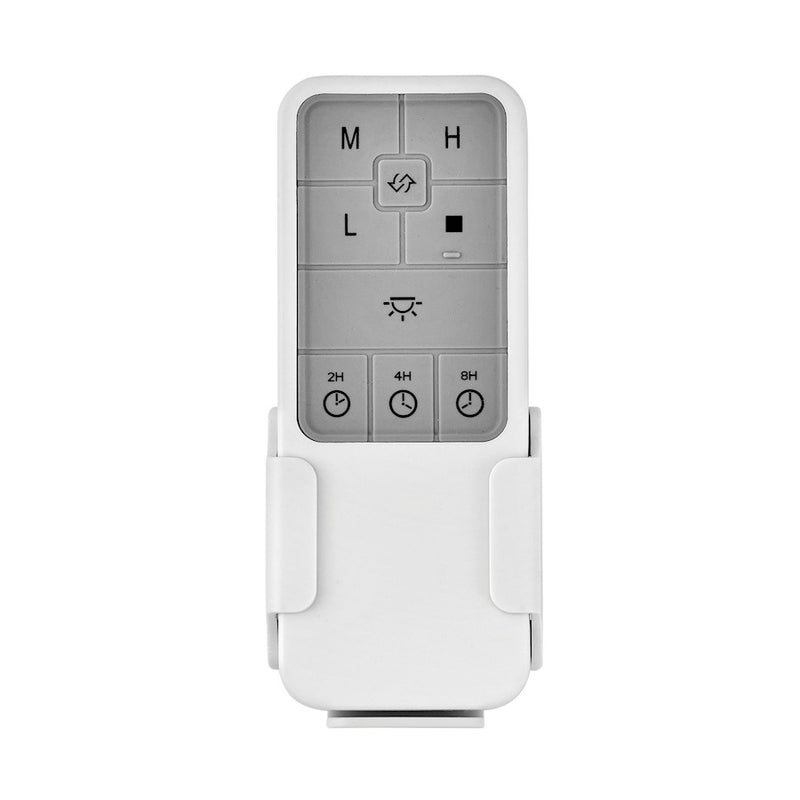 Hinkley Remote Control 3-Speed AC Fan Control | White Composite | Ceiling Fan Remote & Wall Control | 3 x 3 x 5 in | Model 980005FWH