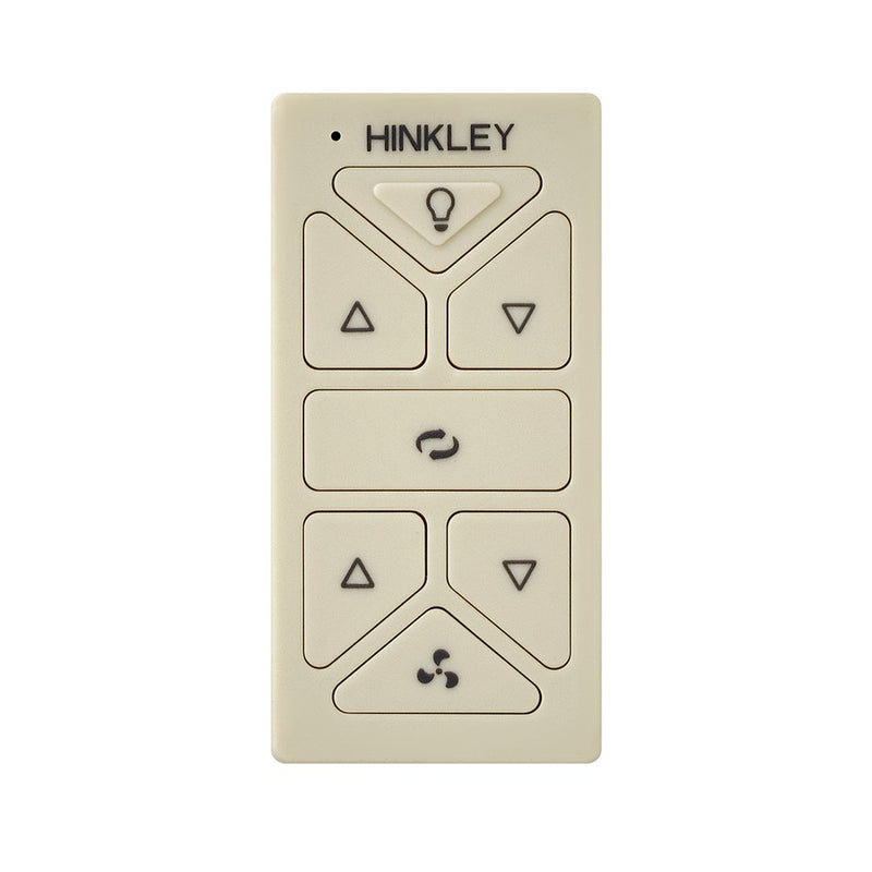 Hinkley Hiro Control Reversing | Light Almond Composite Wall & Remote Control | Ceiling Fan Control for Living Room & Bedroom | 3 x 3 | Model 980014FLA-R