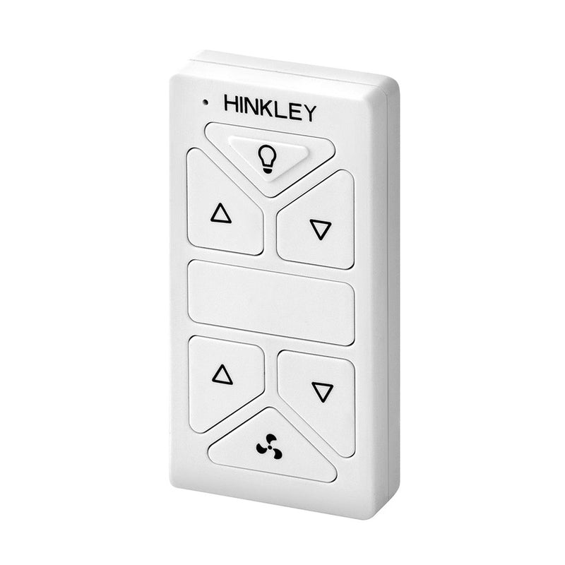 Hinkley HIRO Control Non Reversing White Fan Remote & Wall Control | Composite | Living Room & Bedroom Fan Accessory | 3 x 3 x 5 in | Model 980014FWH