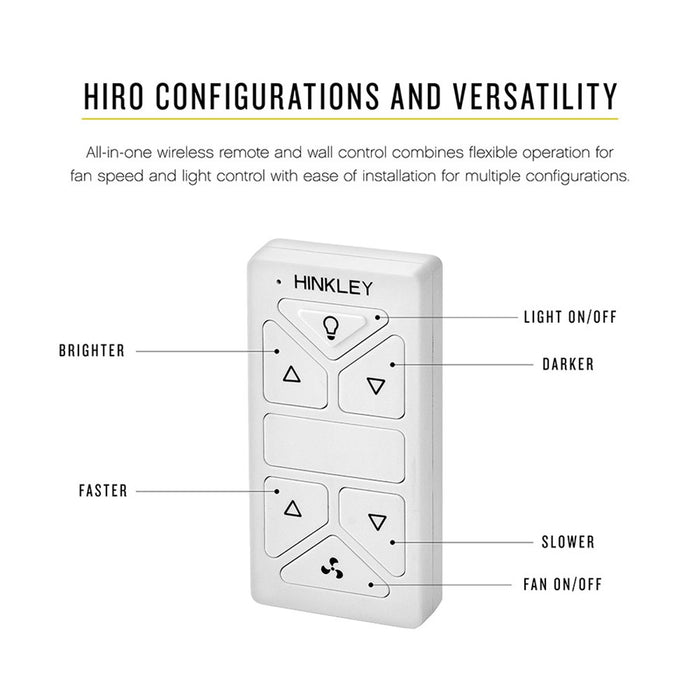 Hinkley Lighting HIRO Control, White