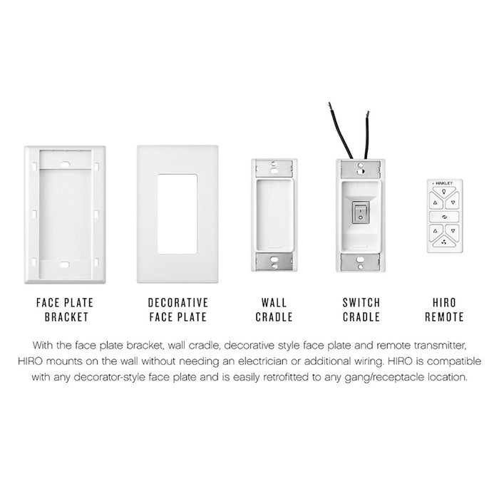 Hinkley Fan Hiro Control Oasis, White