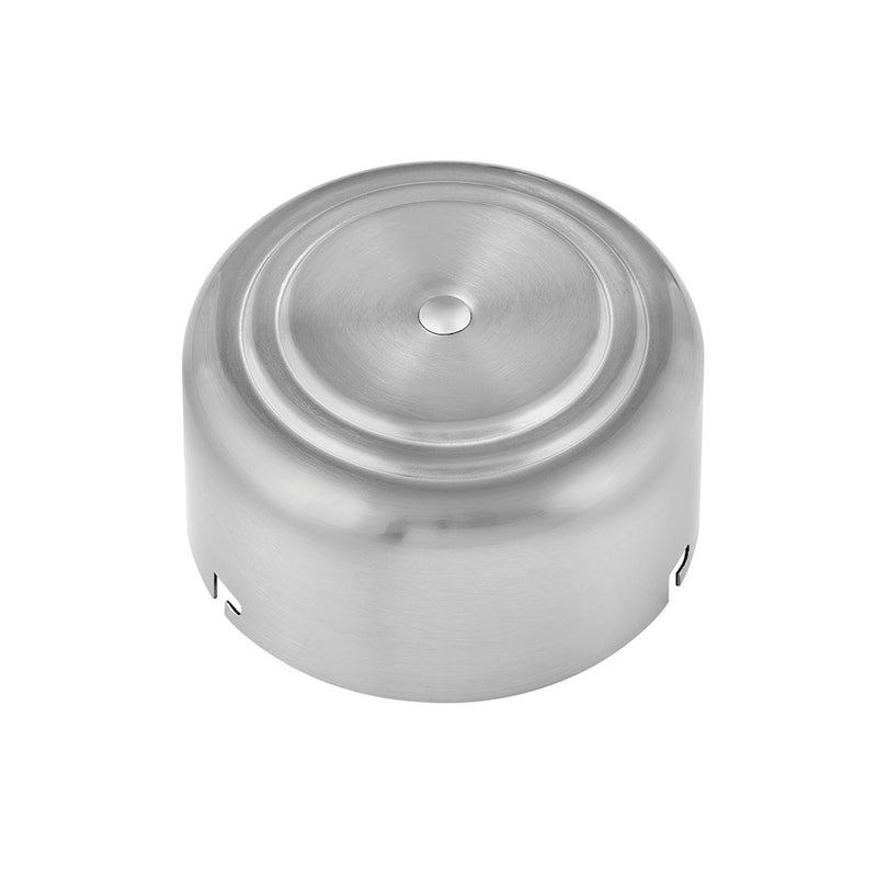Hinkley Switch Housing Cup 4in Ceiling Fan Accessory | Satin Steel | Indoor & Covered Patio | 4 x 4 x 2 in | Model 981001FSS