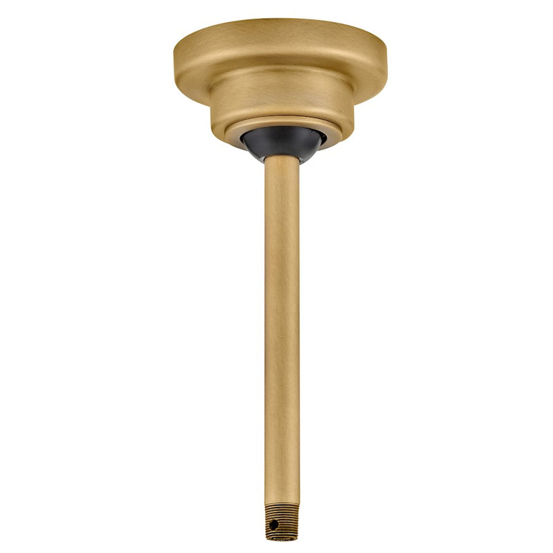 Hinkley Fan Locking Sloped Ceiling Kit, Heritage Brass